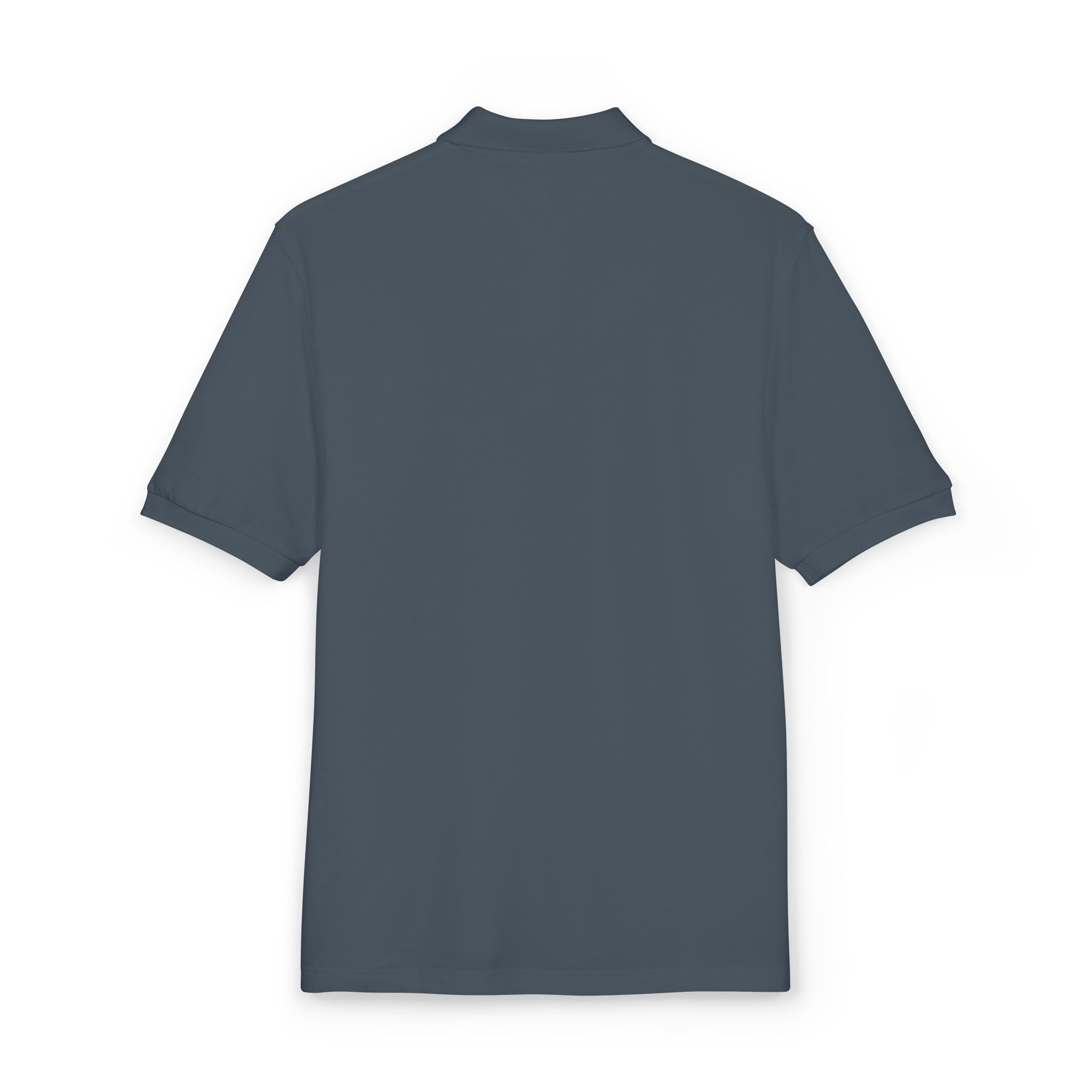 Embroidered 'Nova Lines" Logo Polo Shirt — Minimal Athletic Casual
