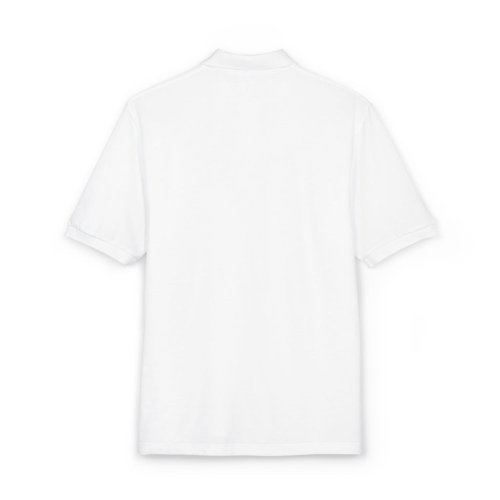 Embroidered 'Nova Lines" Logo Polo Shirt — Minimal Athletic Casual