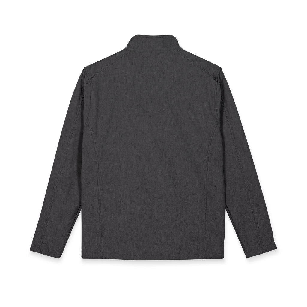 Embroidered Men's Soft Shell Jacket - Gray Port Authority Core