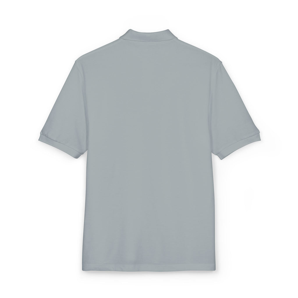 Embroidered 'Nova Lines" Logo Polo Shirt — Minimal Athletic Casual