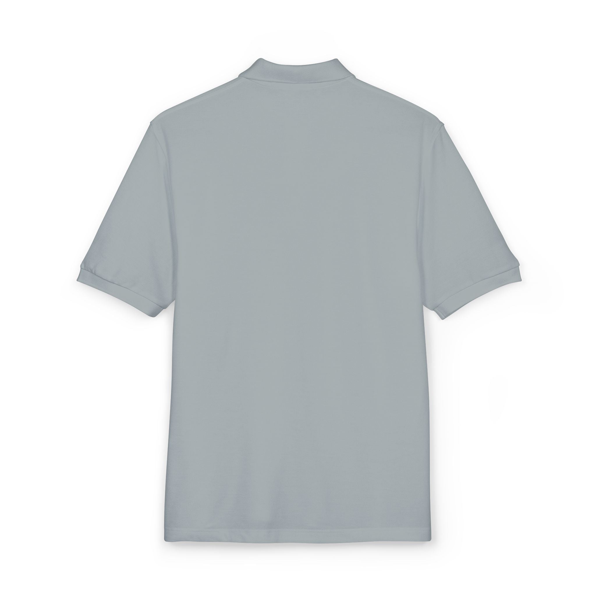 Embroidered 'Nova Lines" Logo Polo Shirt — Minimal Athletic Casual