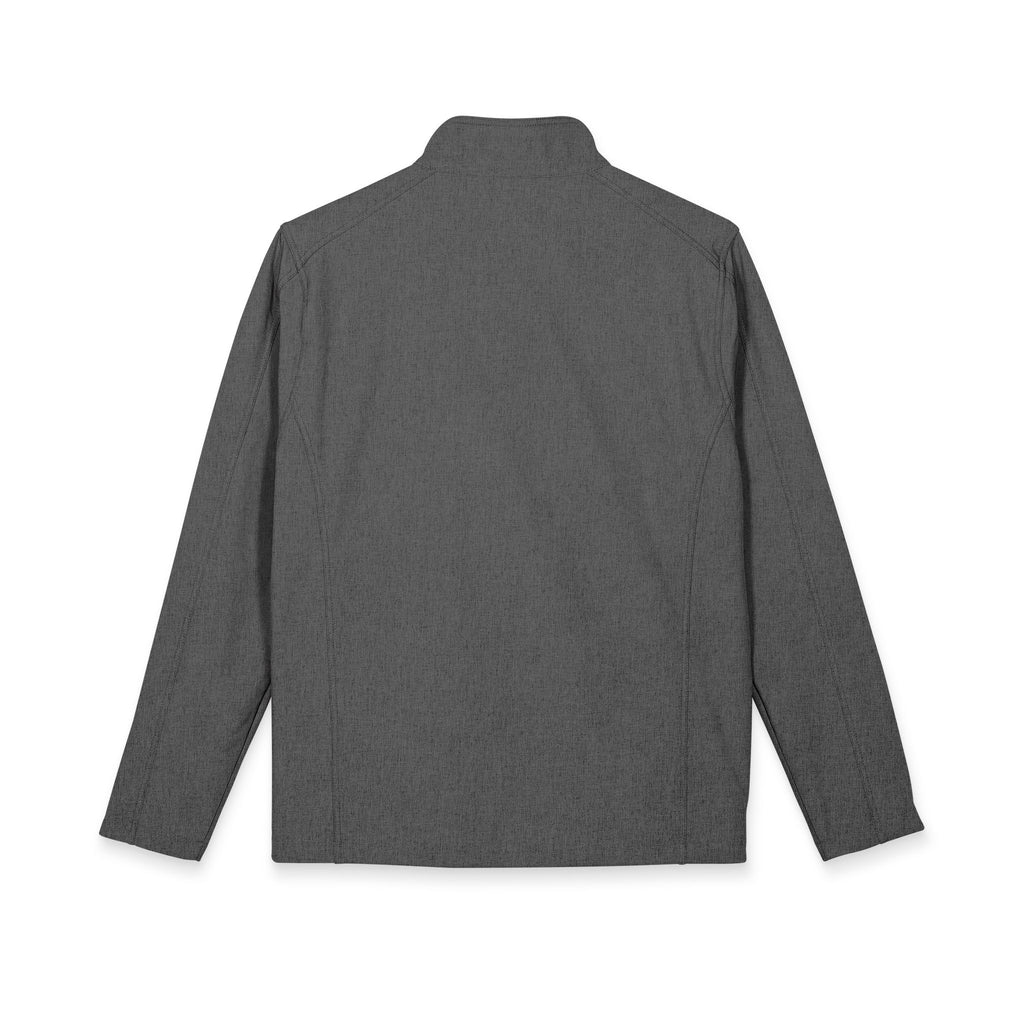 Embroidered Men's Soft Shell Jacket - Gray Port Authority Core