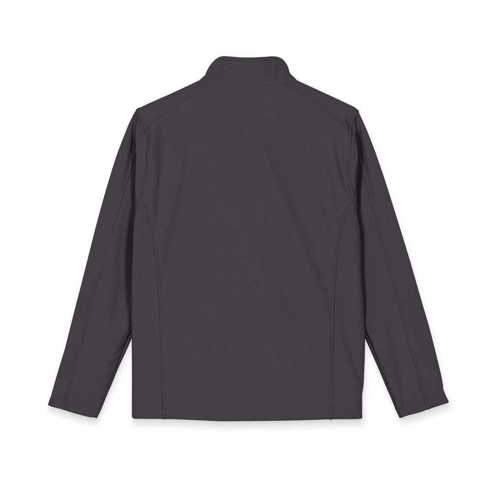 Embroidered Men's Soft Shell Jacket - Gray Port Authority Core