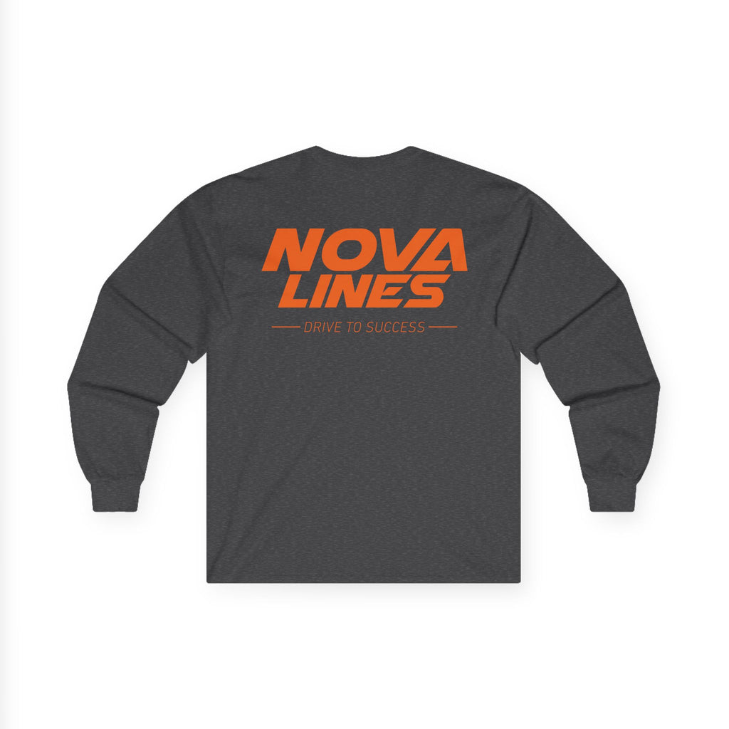 Nova Lines Long Sleeve Tee — 'Drive to Success' Workwear