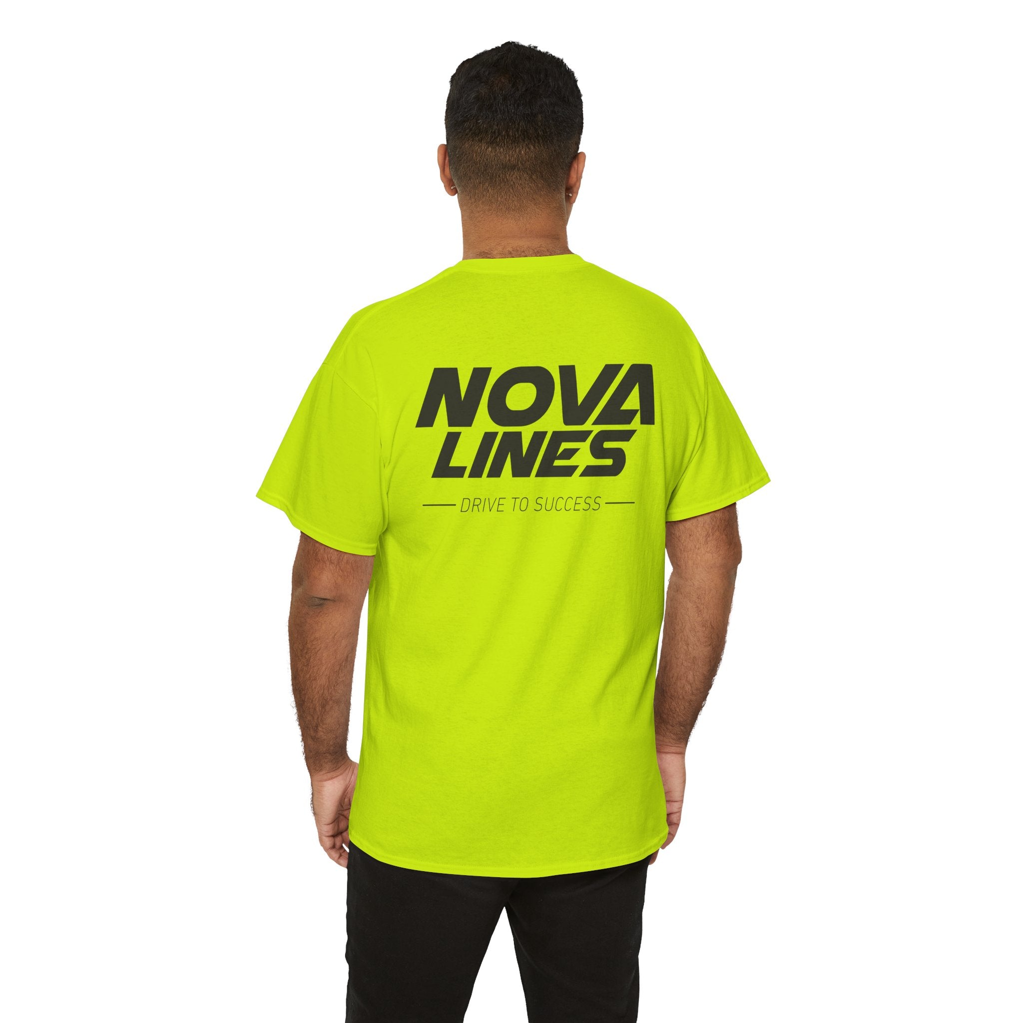 Nova Lines Logo T‑Shirt — Drive to Success Graphic Tee