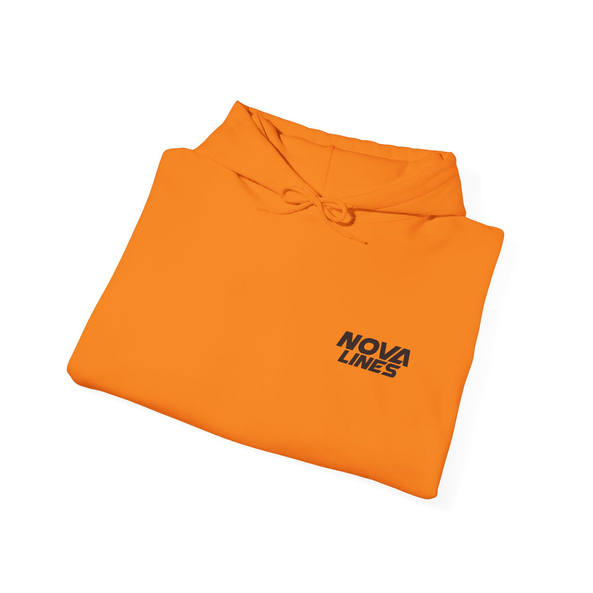 Nova Lines Logo Hoodie — Drive to Success Orange Pullover