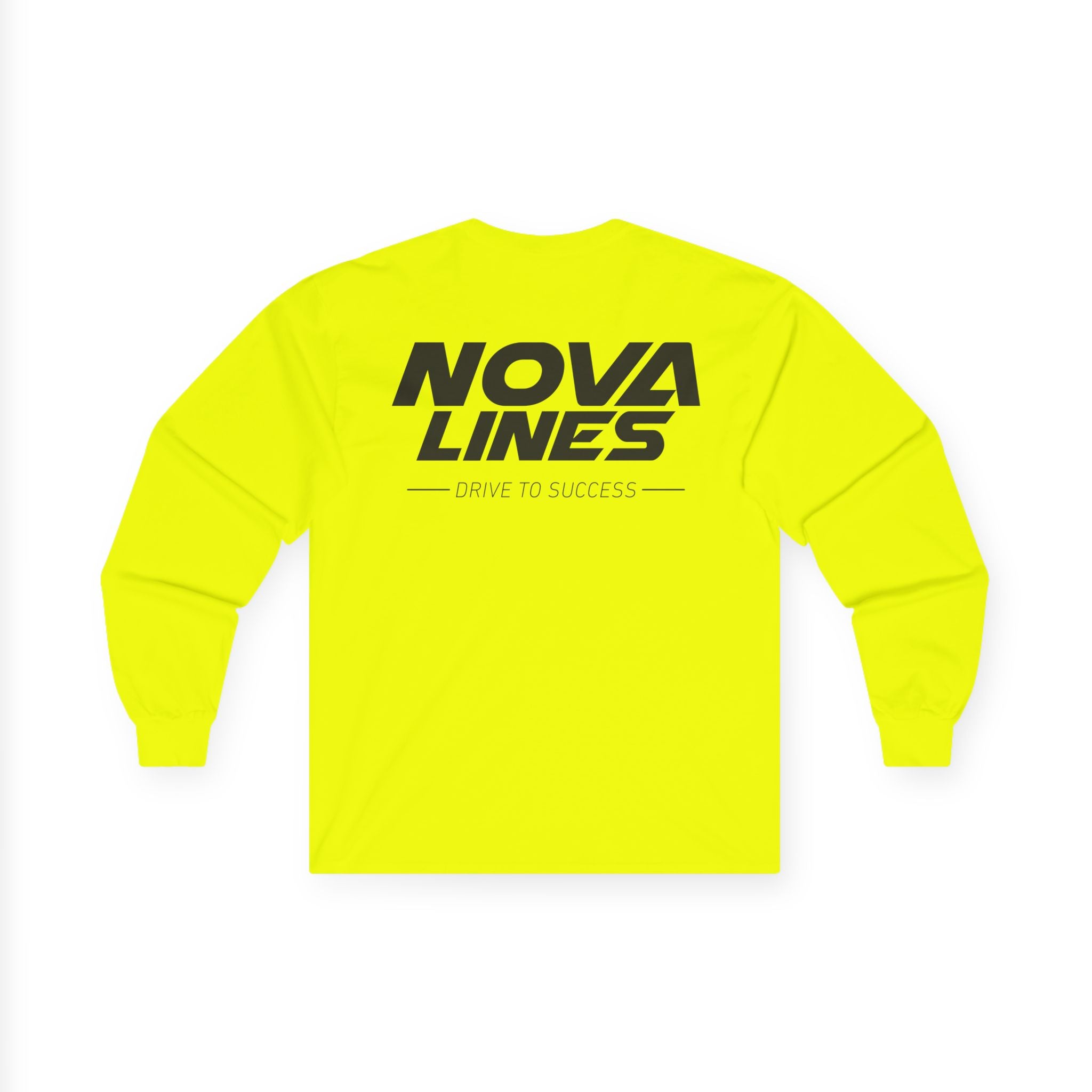 Nova Lines Long Sleeve Tee — 'Drive to Success' Workwear