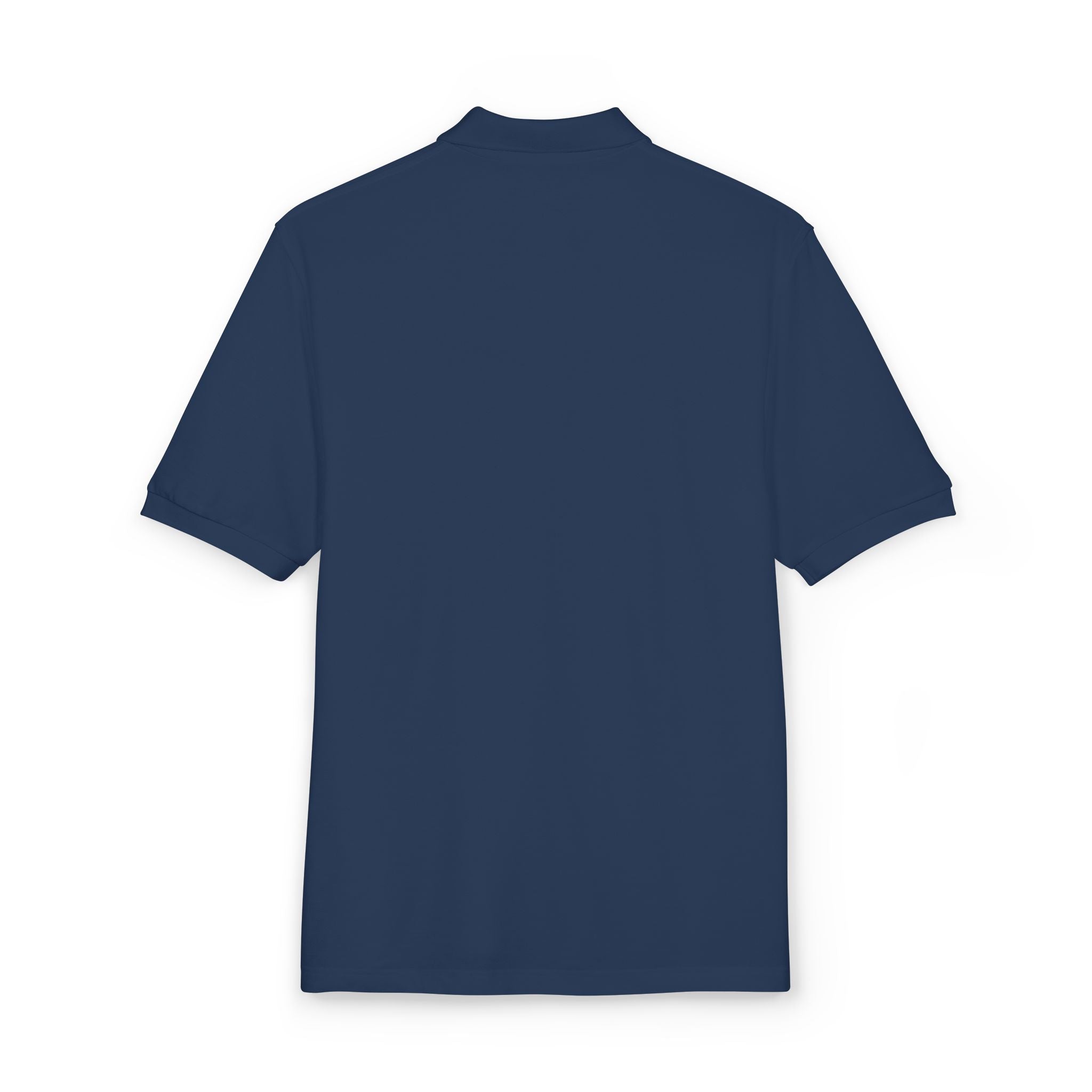 Embroidered 'Nova Lines" Logo Polo Shirt — Minimal Athletic Casual