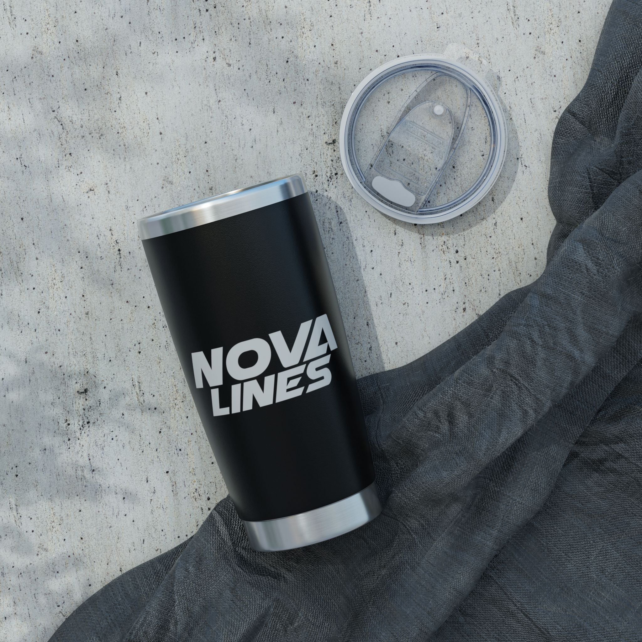 Nova Lines Stainless 20oz Tumbler — Insulated Travel Cup