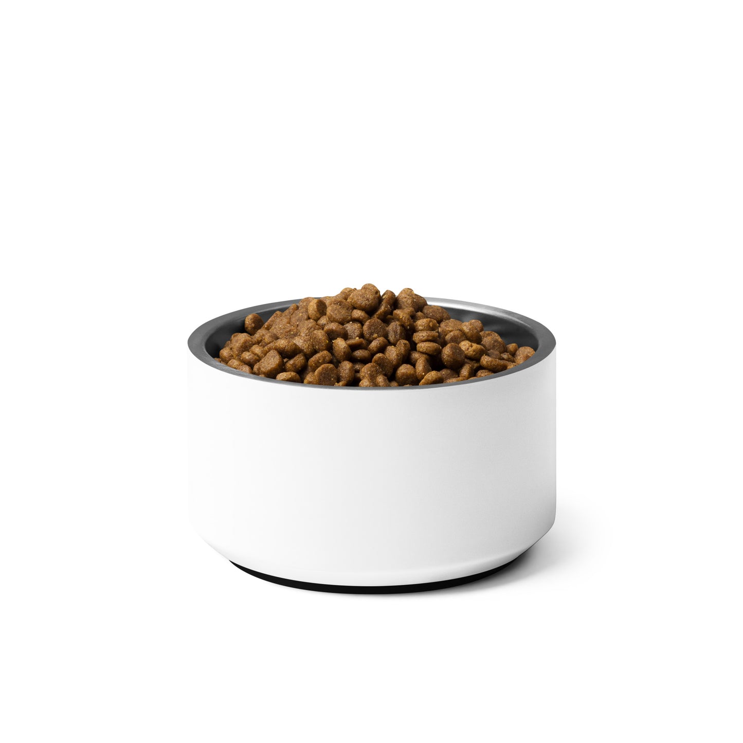 White Stainless Steel Pet bowl