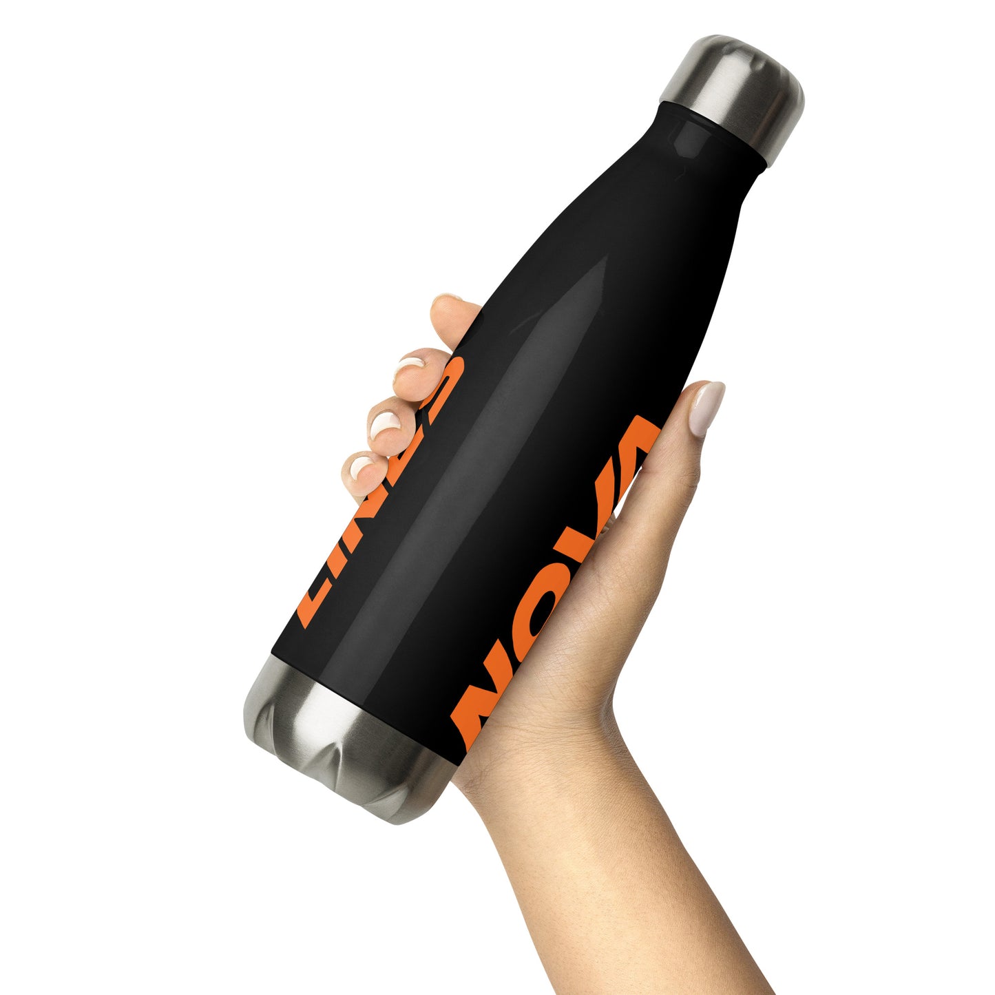 Black Stainless steel water bottle