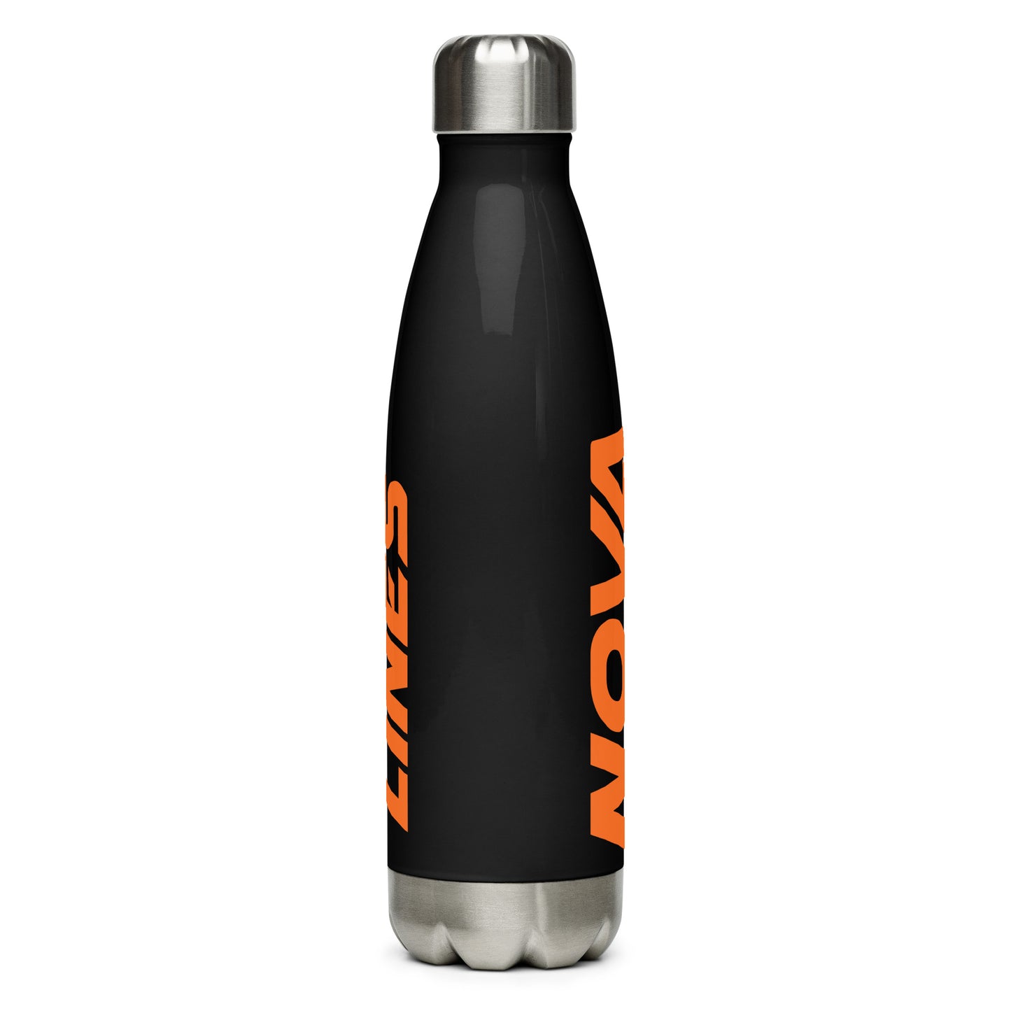 Black Stainless steel water bottle