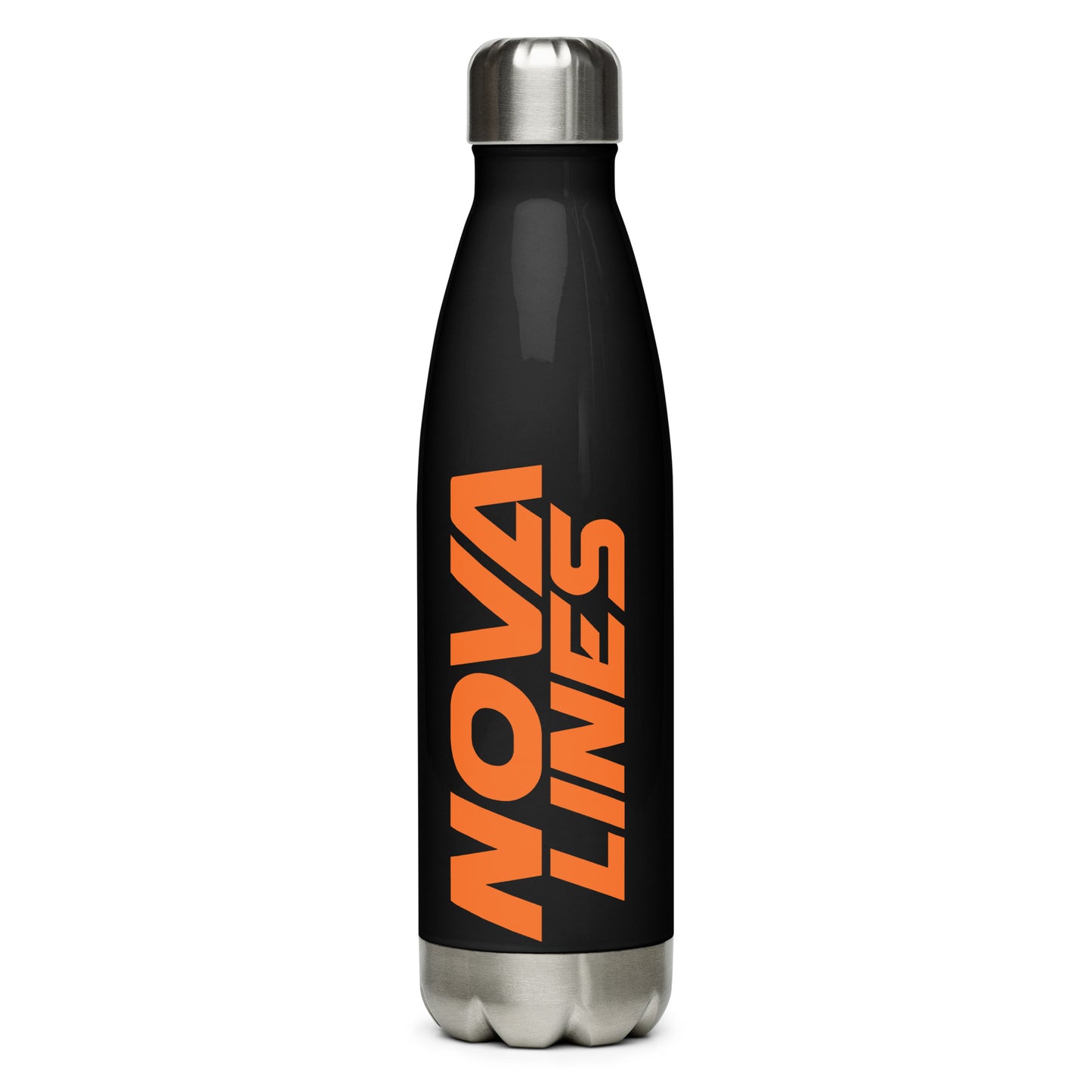 Black Stainless steel water bottle