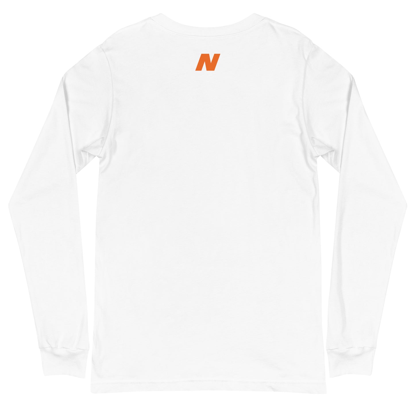 White Unisex Long Sleeve Tee