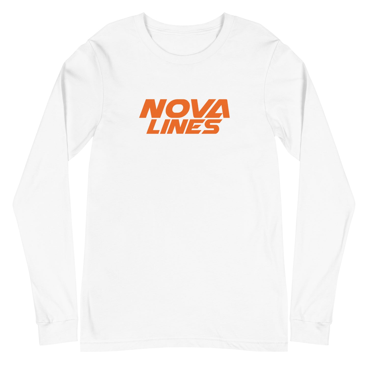 White Unisex Long Sleeve Tee