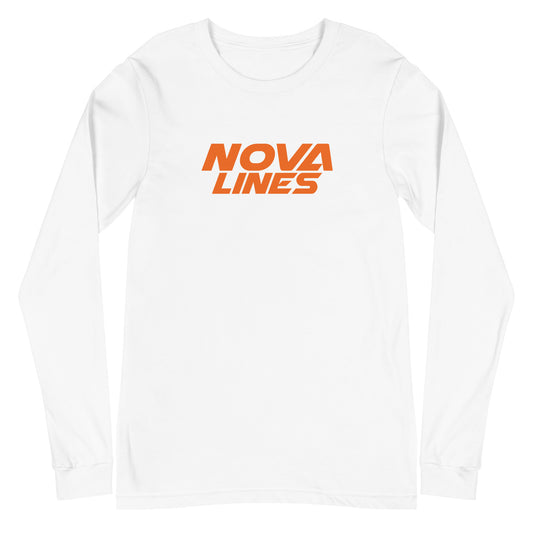 White Unisex Long Sleeve Tee